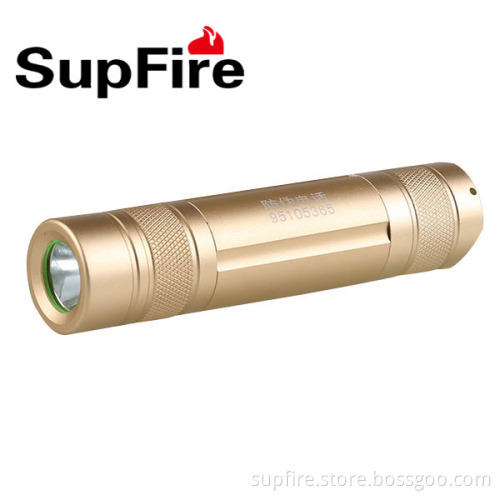 3W Rechargeable LED Flashlight with 18650 or AAA Battery